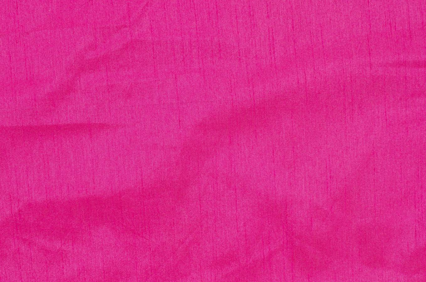 Handicraft-Palace Dupioni Silk Solid Plain Sewing Blouse Pajama Dress Making Fabric Drapery Curtain Home Furnishing Fabric Garment's Fabric (Pink_1 Meter)