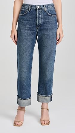 AGOLDE Women's Fran Low Slung Jeans