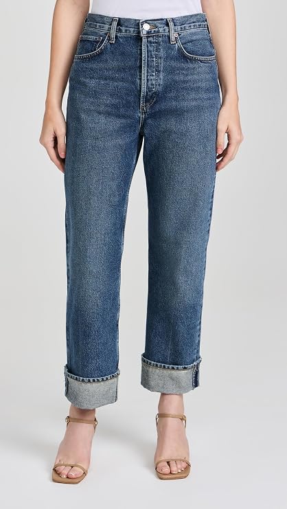 AGOLDE Women's Fran Low Slung Jeans