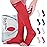 Doc Miller Open Toe Compression Socks for Men and Women, 15-20 mmHg, Calf Support Sleeves, Recovery Stockings, Wide Calf, Toeless Design, 1 Pair