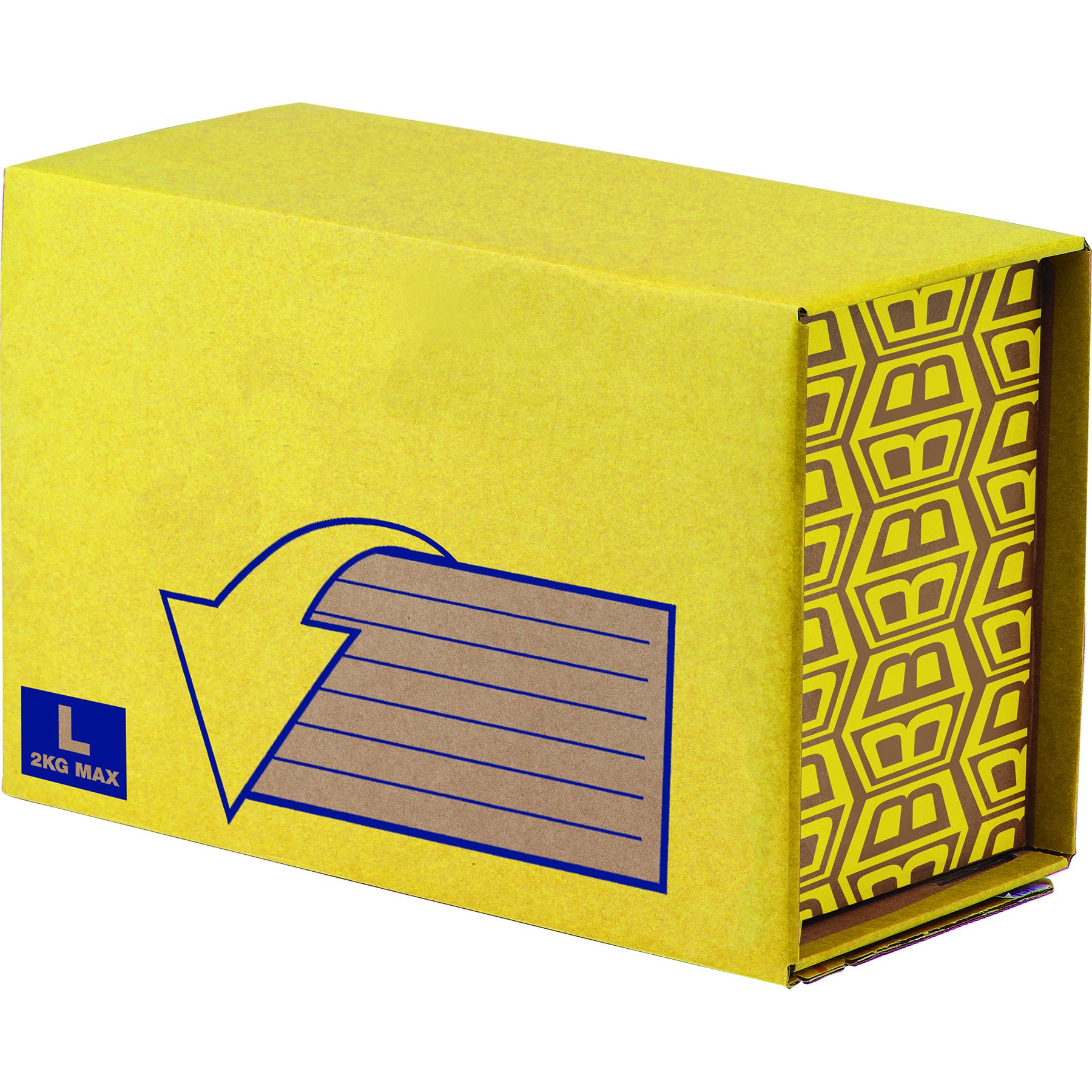 Bankers Box 7274302 Missive stabilne pudełko wysyłkowe, rozmiar L