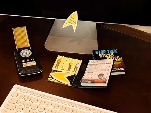 Miniatura 5 de The Unemployed Philosophers Guild Star Trek - Cuaderno de notas adhesivas con licencia oficial de 3.25 x 4.25 pulgadas con notas individuales