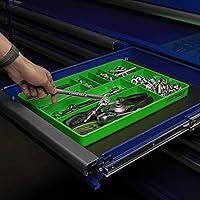 Vista 8 de OEMTOOLS 22213 Bandeja Organizadora de Caja de Herramientas – Organizador de Cajón de 10 Compartimentos para Piezas, Pernos y Herramientas Pequeñas