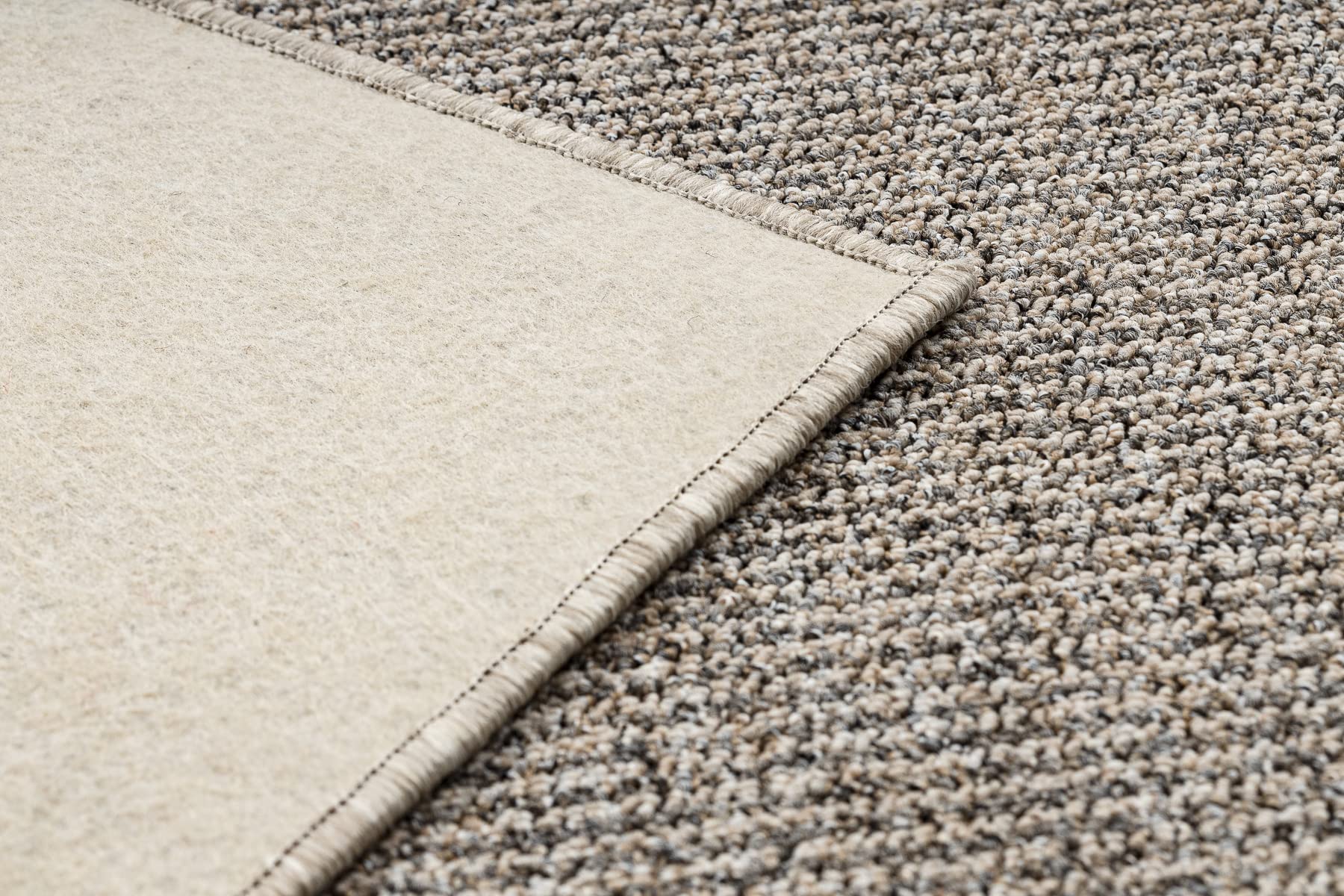 rugsx Alfombra Prius para salón y Dormitorio Beige 150x300 cm