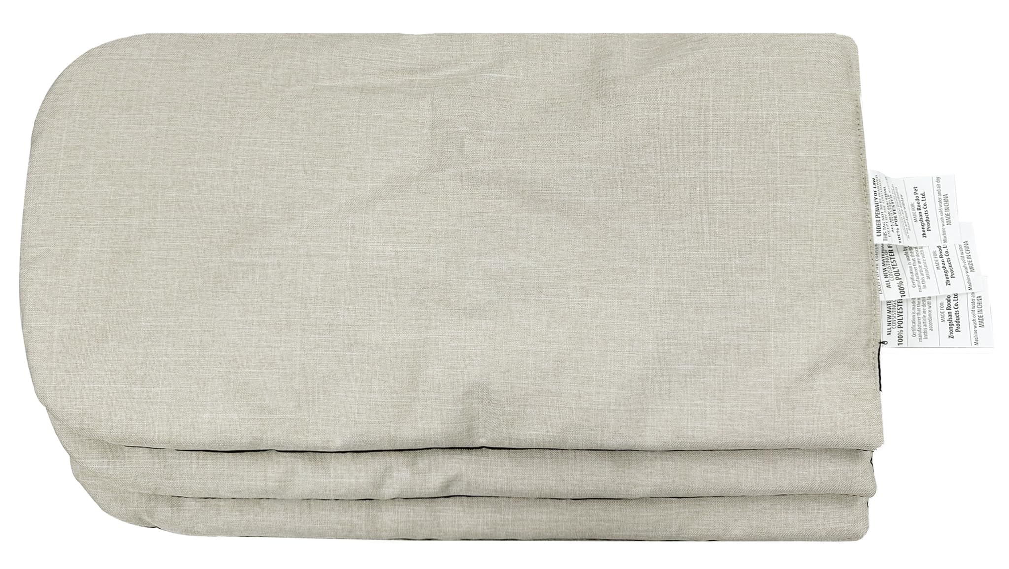 ROODO Pet Stroller Mat,Dog Stroller Cushion,Inner Pad for Exclusive Use,Original,Replaceable,Easy to Clean,Set of 3 pc(Light Khaki)