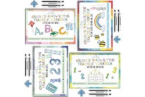 Groove Writing Book for Kids with Practice Letters and Pens