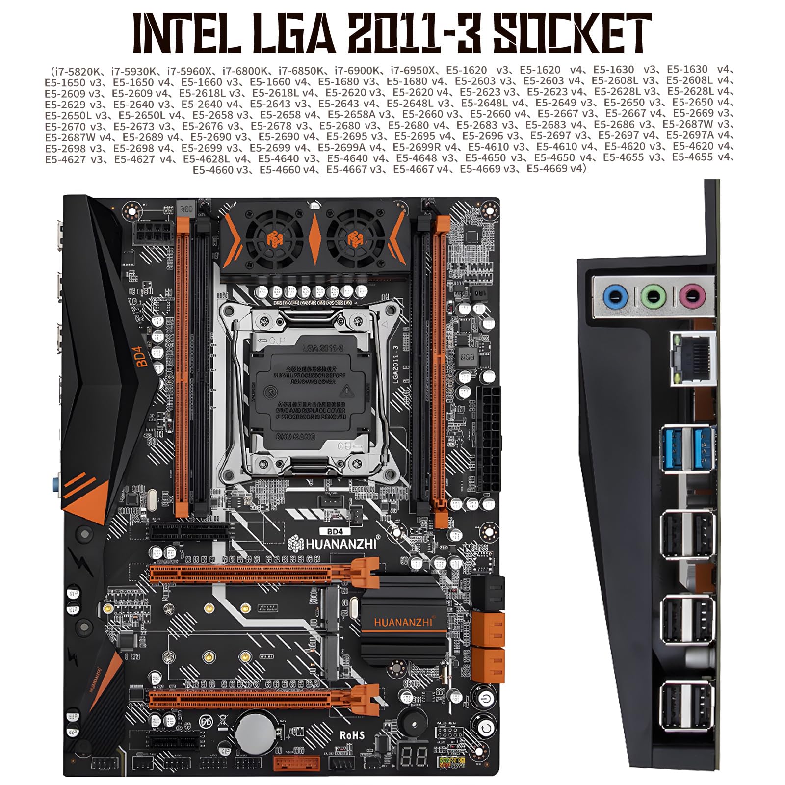 Amazon.in: Buy HUANANZHI LGA 2011-3 X99-BD4 Motherboard