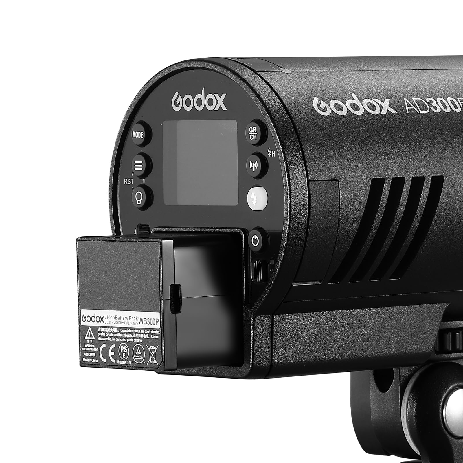 Godox WB300P Batteria al Litio 14.4V/2600mAh per Godox AD300PRO Speedlite Flash