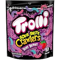 Vista 76 de Trolli Electric Crawlers, caramelos de goma agria, bolsas de 4.25 onzas (paquete de 12)
