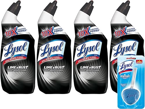 Lysol Toilet Bowl Cleaner, 24 Ounces (Atlantic Fresh Scent)