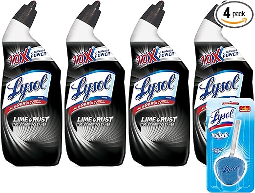 Lysol Toilet Bowl Cleaner, 24 Ounces (Lemon)