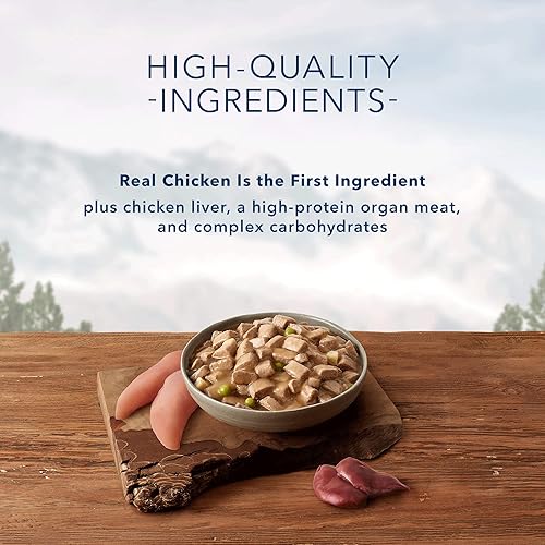 Miniatura 4 de Blue Buffalo Wilderness Wolf Creek Stew - Alimento húmedo natural para perros con alto contenido de proteínas latas de 125 onzas paquete de 12