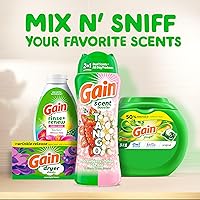 Vista 9 de Gain Tango 2-en-1 Perlas Potenciadoras de Aroma para Lavandería, Aroma de Fresa y Karité, 21.1 oz, Perlas de Lavandería con Doble Aroma Plus