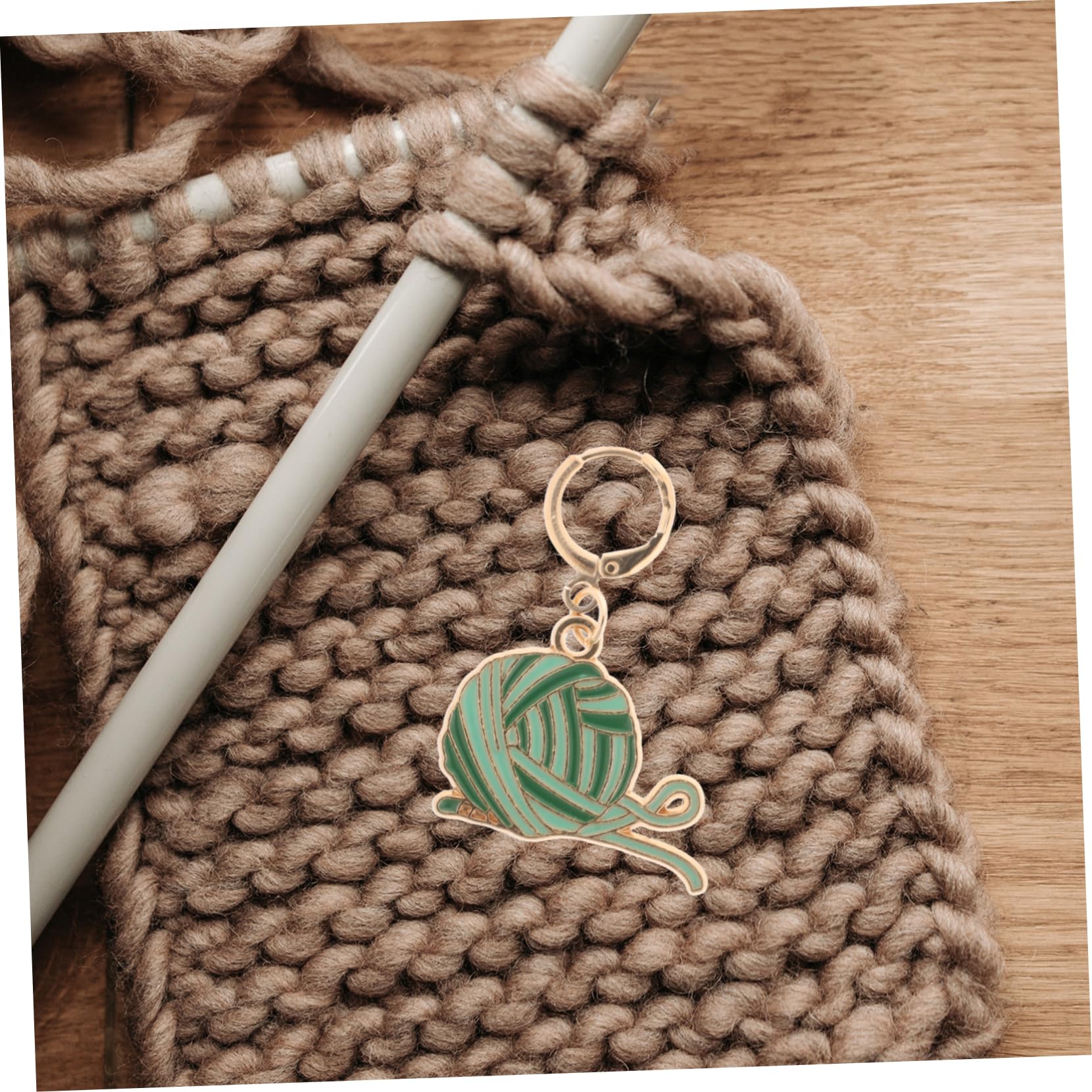 HOMSFOU 5 Series Marcadores De Puntadas De Metal Tejer Y Crochet Marcadores Removibles Proyectos De Manualidades Accesorios De Tejer Y Práctico 6 Piezas X 5