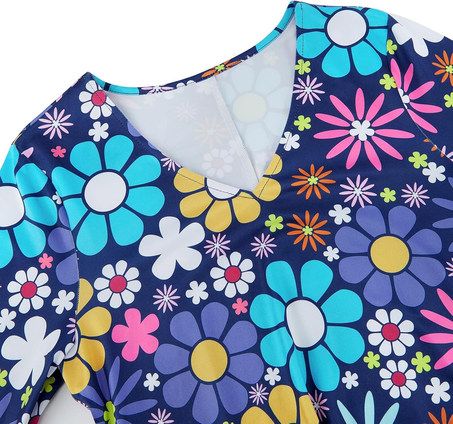 Zhitunemi 70s Disco Outfits for Women: Hippie Costume Women Disco Dress 60s Groovy Dresses for Halloween Party Cosplay