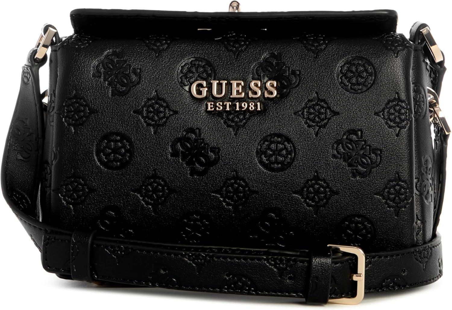 GUESS womens Phoebe Mini Crossbody Bag