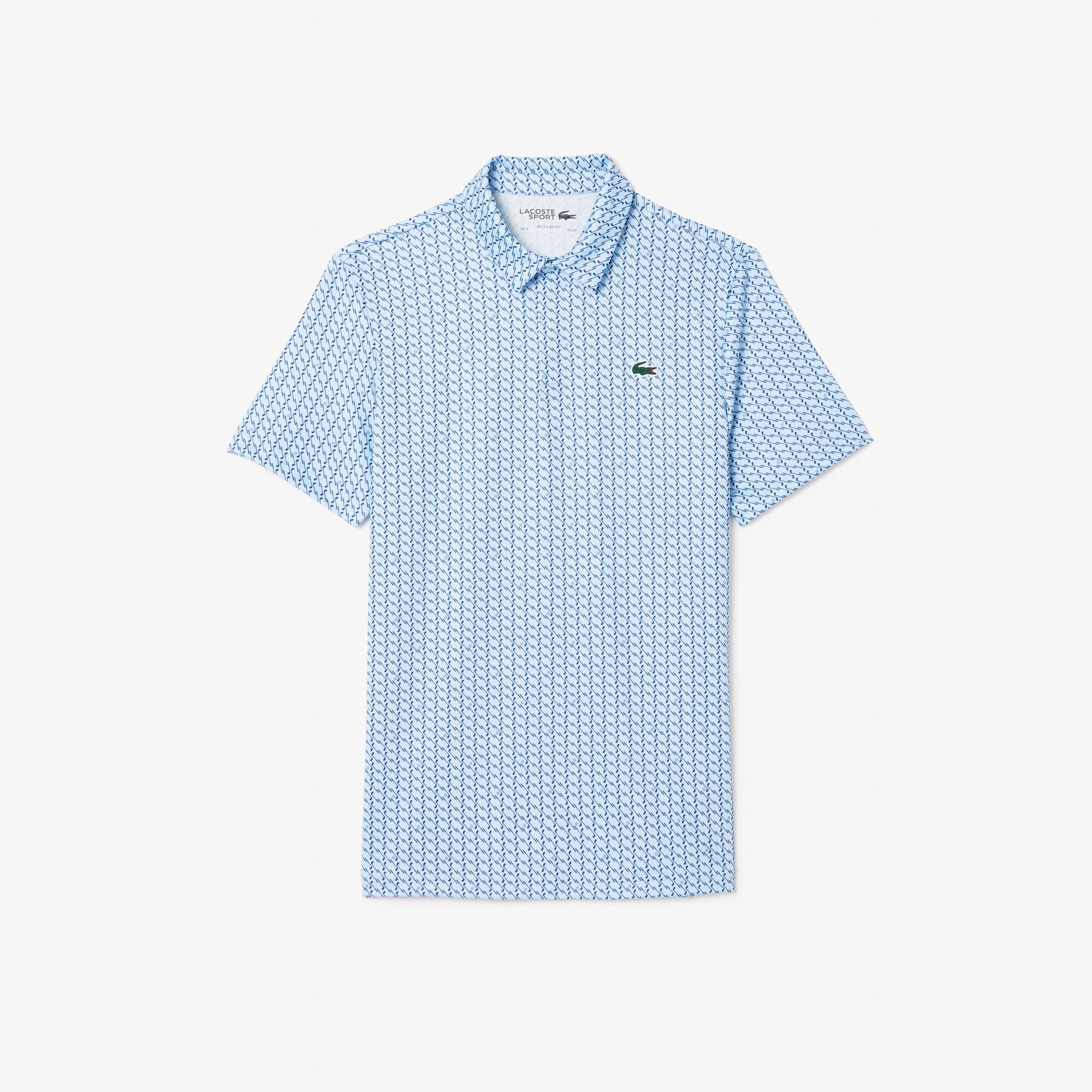Lacoste Sport Regular Fit UV Protect Golf Polo Shirt Polo de Golf Sport Corte clásico protección UV Hombre (Pack de 1)