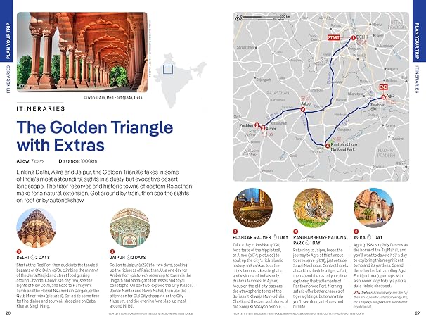 Lonely Planet India: Plan the Trip of a Lifetime | Detailed Itineraries & Maps | Insider Tips | Covers Delhi, Goa, Kerala, Rajasthan, Agra, Mumbai and more (Travel Guide)