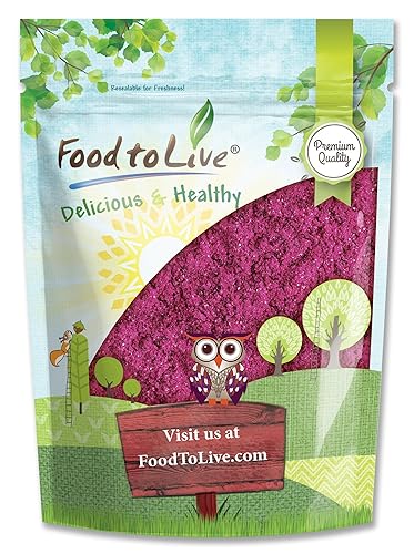 Food to Live Polvo de fruta del dragón rojo, 12 onzas  Pitaya liofilizado, superalimento vegano, fruta de dragón deshidratada es rica en vitaminas,