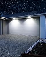 Vista 8 de SUPERDANNY Luces solares de inundación para exteriores con sensor de movimiento con 113 LED brillantes, luces de inundación exteriores del atardecer