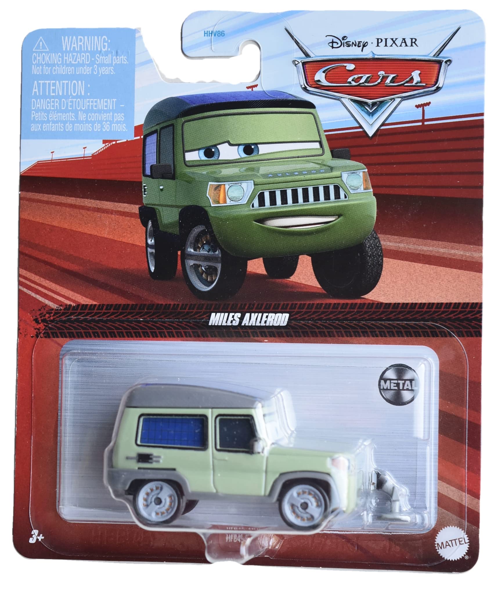 カーズ！WILD MILES AXLEROD ミニカー Disney Cars Mel Dorado Show Wild Miles Axlerod 1:55 Diecast Car #6
