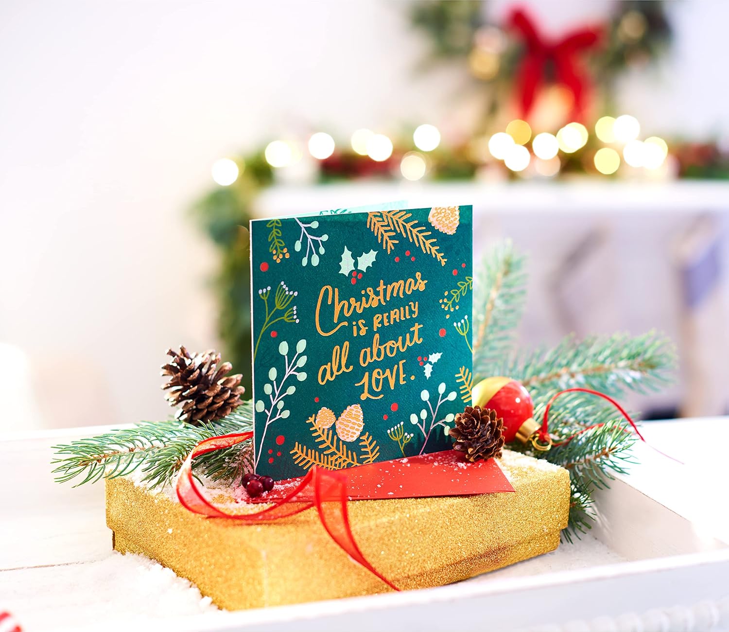 American Greetings Gift Card Holder Christmas Card (Buying Stuff)