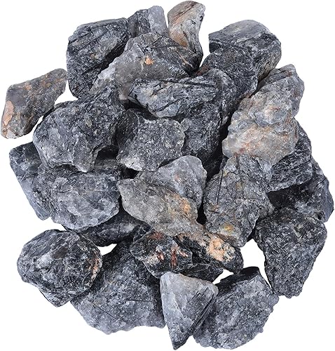 Miniatura 9 de mookaitedecor Piedras curativas ásperas de jaspe lila natural de 1 libra, piedras curativas ásperas para pulir, cortar, pulir, envolver alambre,