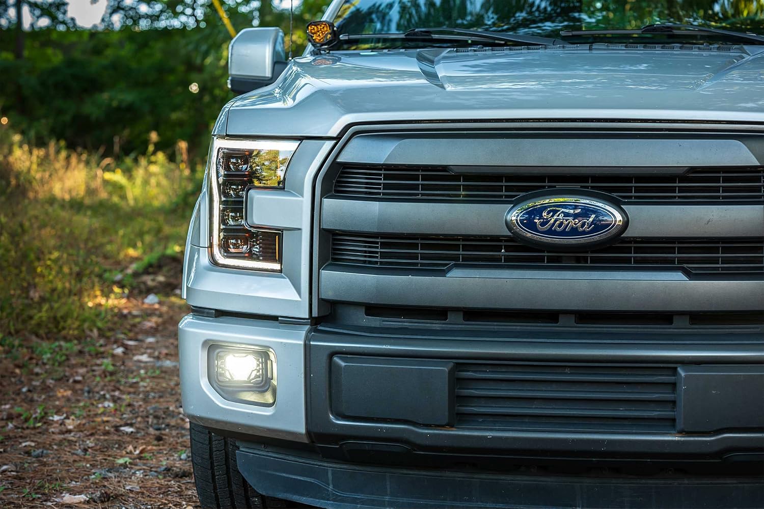 Morimoto 4Banger Fog Light Kit Fits Ford F-150 09-14 (NCS White SAE Wide Beam)