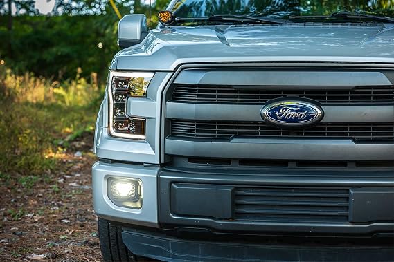 Morimoto 4Banger Fog Light Kit Fits Ford F-150 09-14 (NCS White SAE Wide Beam)