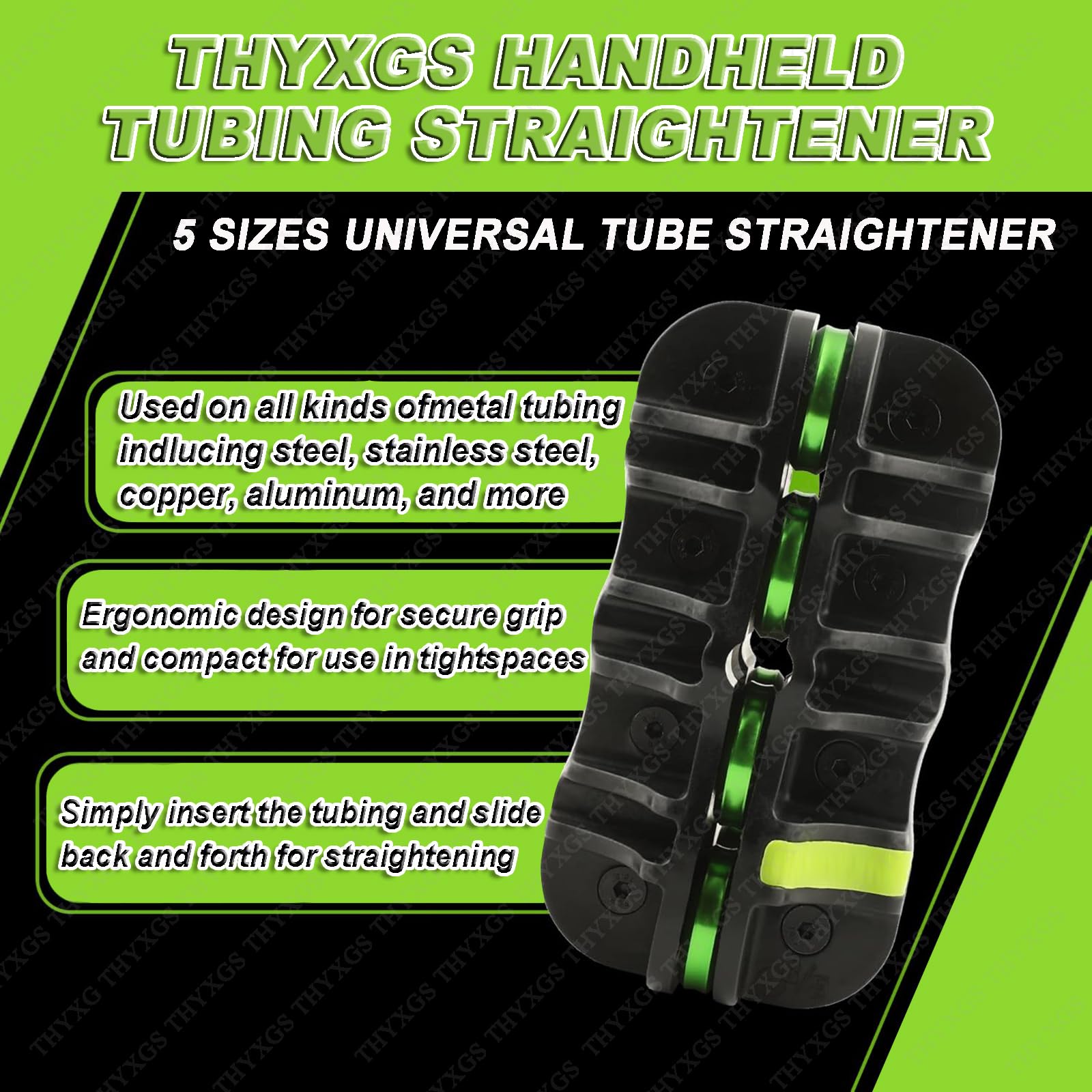 Raddrizzatore Per Tubi In Rame Dzqad 3/8" - Strumento Portatile Per Riparazioni Aria Condizionata - Foto 9