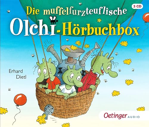 Die muffelfurzteuflische Olchi-Hörbuchbox: Enthält drei Hörbücher für Kinder ab 5 Jahren (Die Olchis)