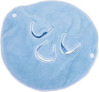 Toalha de rosto reutilizável toalha quente fria toalha facial vaporizadora hidratante antienvelhecimento toalha facial suprimentos para cuidados com a azul celeste