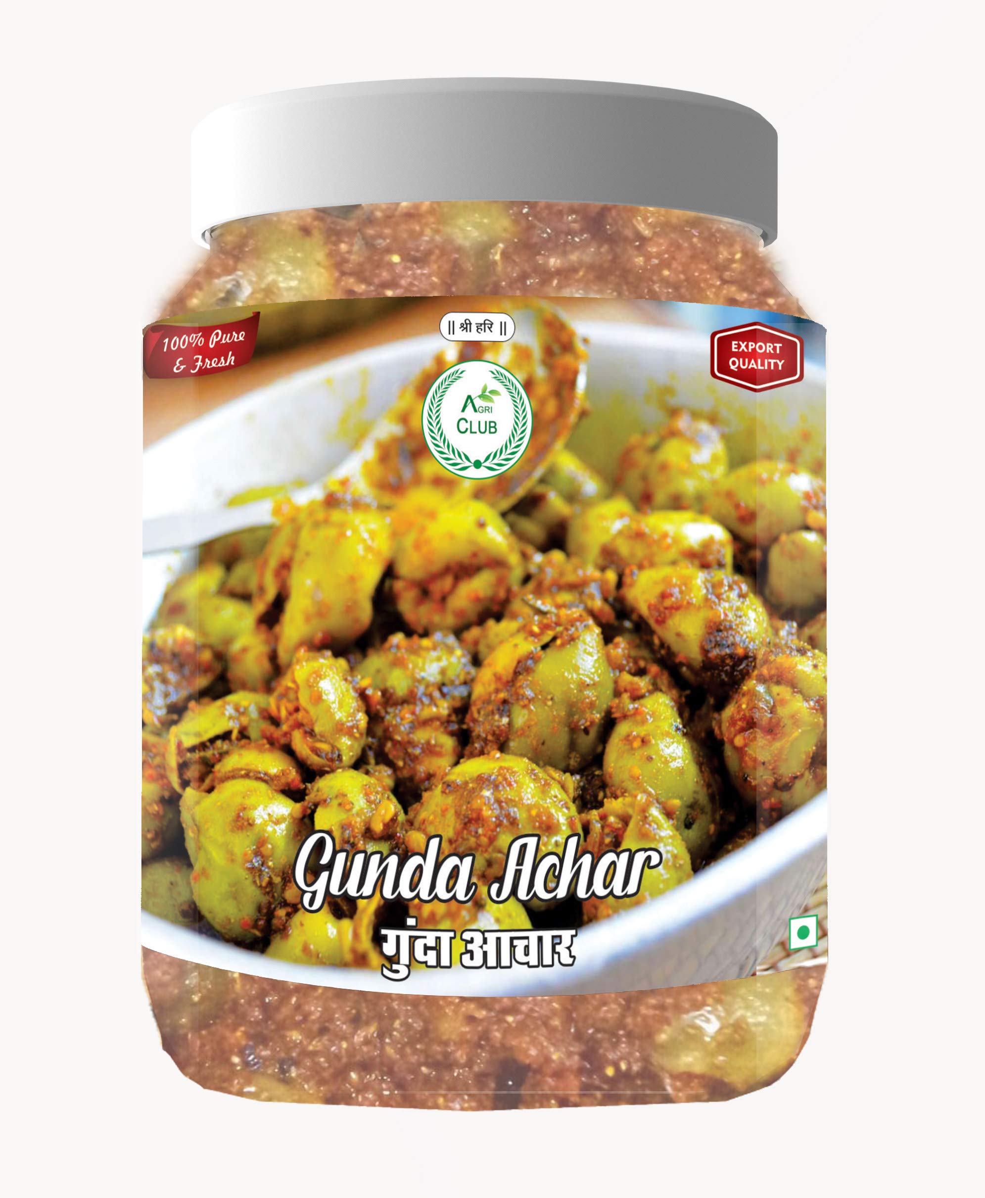 Lesua Pickle | Gunda Pickle Marwadi Lasode Ka Achar ( लसोड़े का अचार) 750gm | Agri Club (B08KHLJH14) Amazon Price History, Amazon Price Tracker