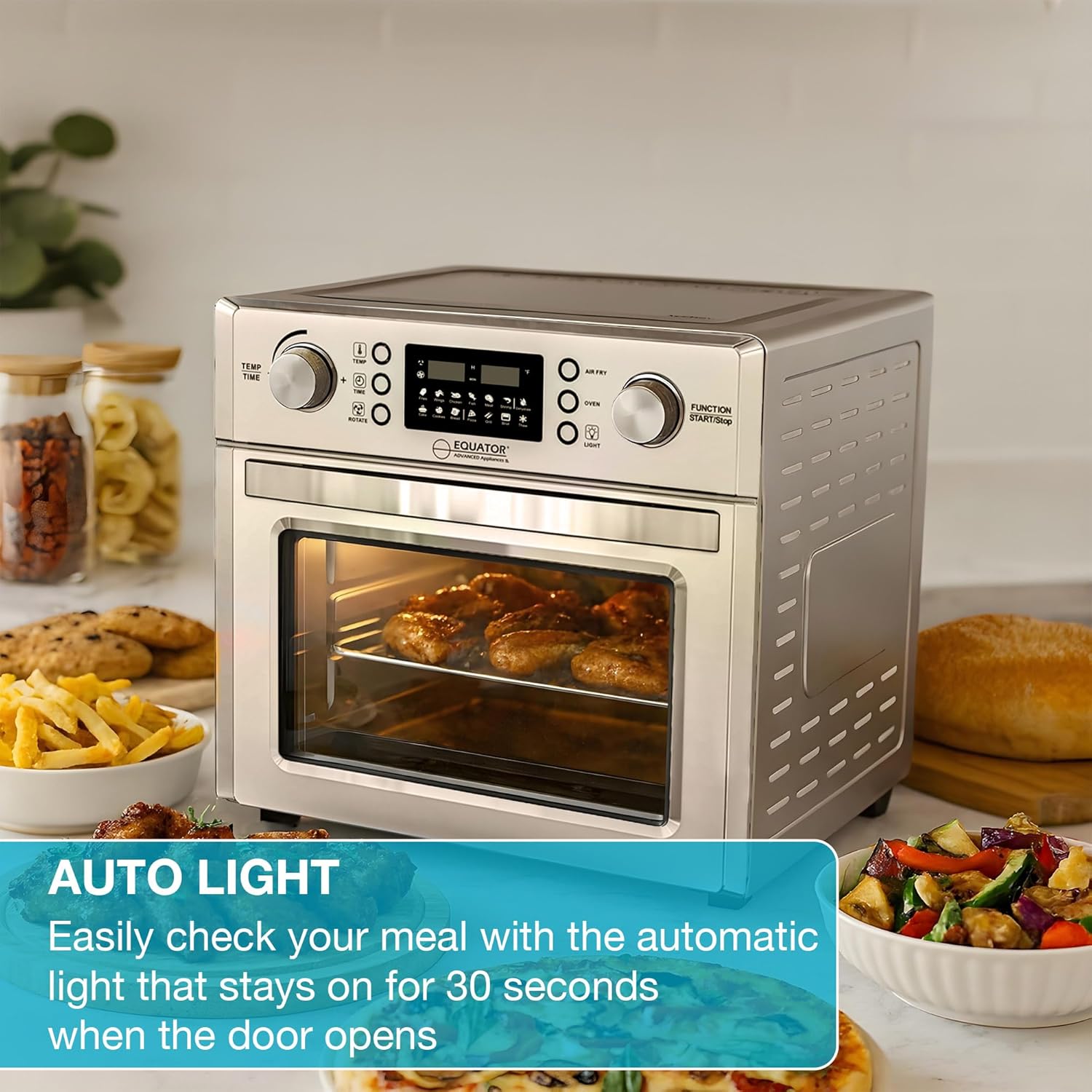 Instrukcja obsługi piekarnika beztłuszczowego Equator AF 500 Countertop ...