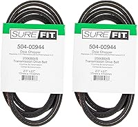 SureFit Replacement Engine Drive Transmission Belts for Dixie Chopper Silver Eagle 2006B64R - 2 Pack OEM Quality