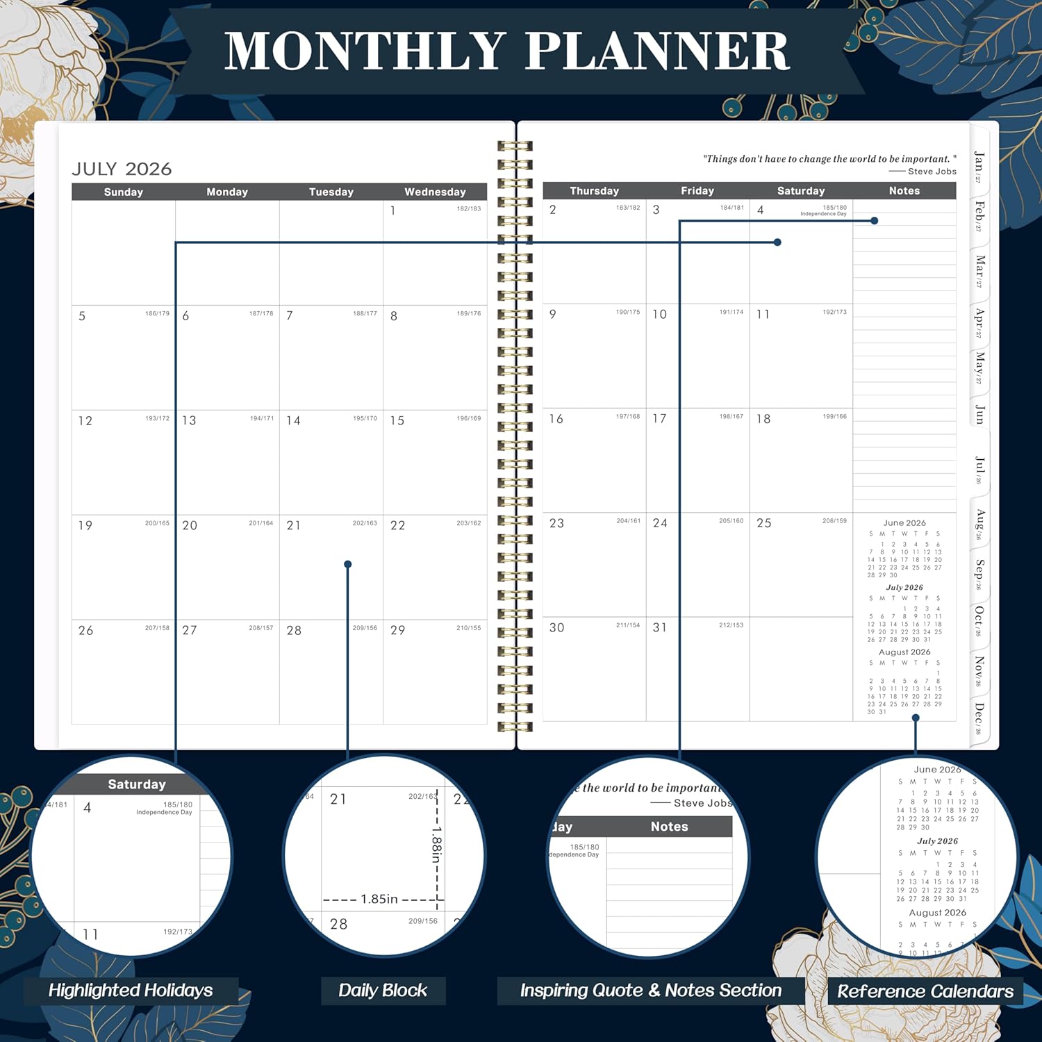 Plan Ahead: The Ultimate 2026-2028 Monthly Planner Review