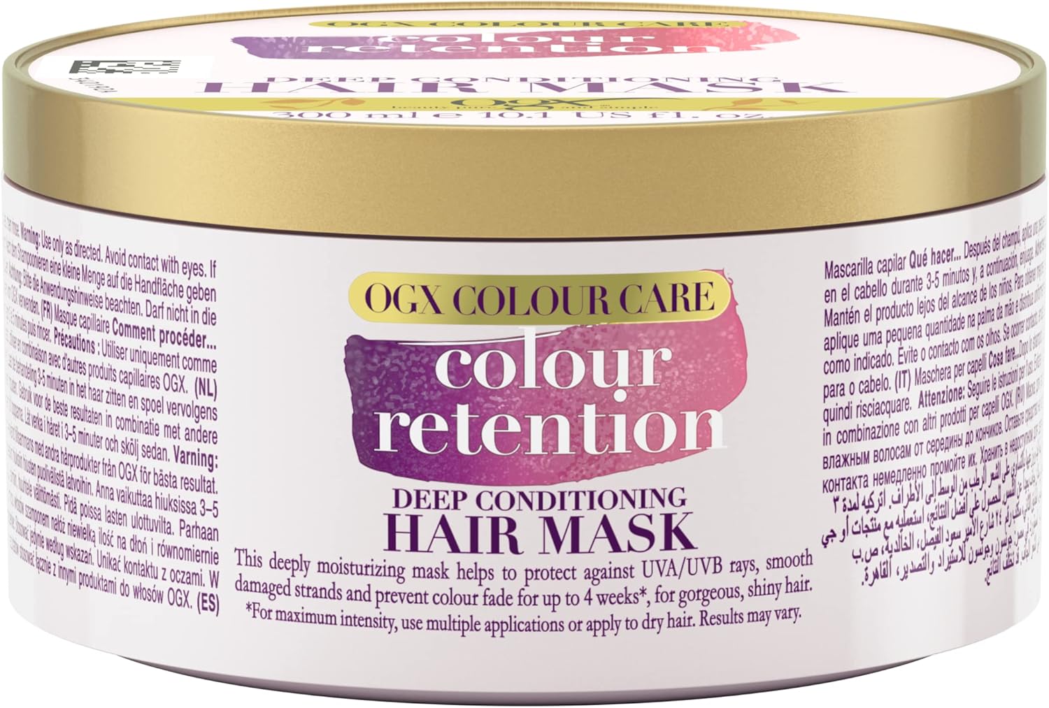 OGX Colour Retention hydrating hair mask with bond plex technology
