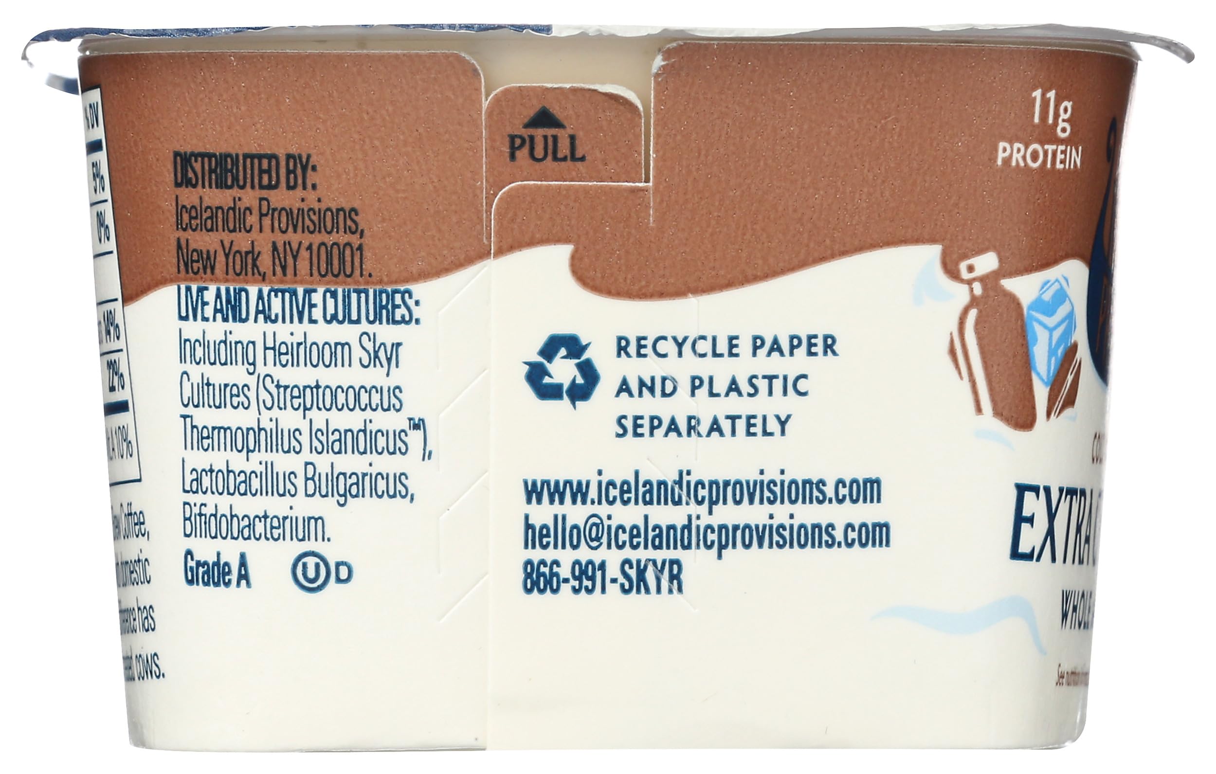 Amazon.com: Icelandic Provisions, Yogurt Krimi Low Fat Cold Brew