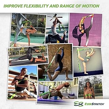 Amazon.co.jp: EverStretch ループ付きストレッチストラップと
