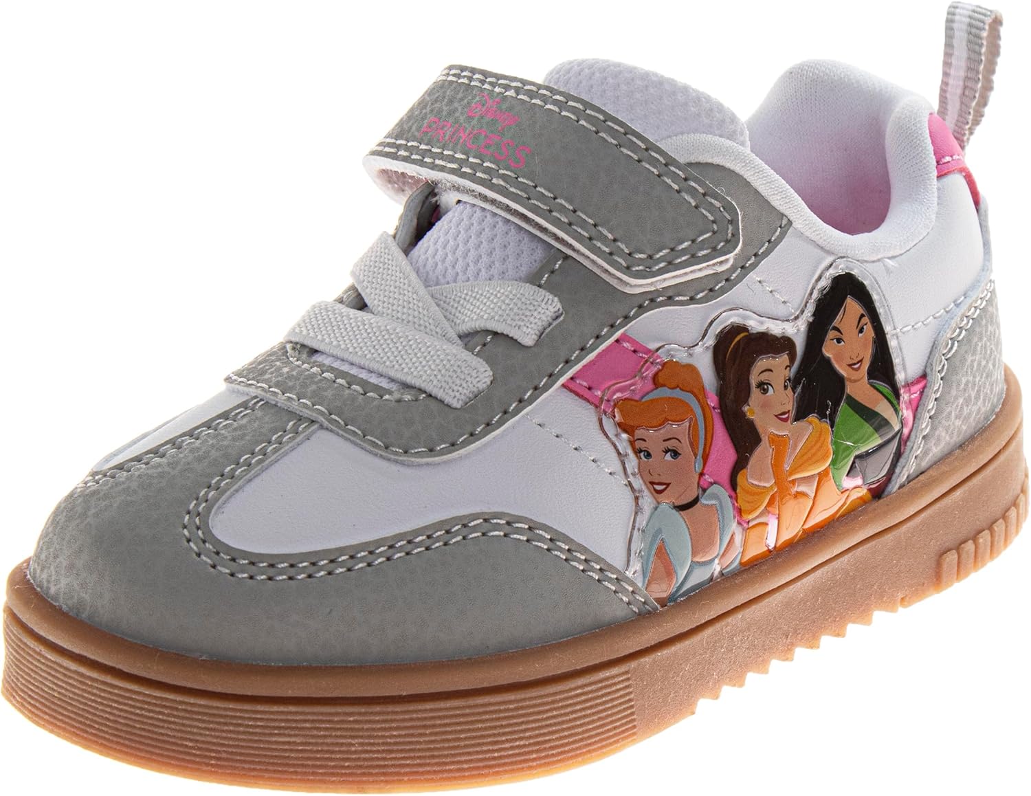 Girls Kids Casual Character Shoes Princess Frozen Minnie Mouse Paw Patrol Moana Lilo Stitch Abby Elmo Sneakers for Girls Size 6-10 Toddler / 11-12 Little Kids