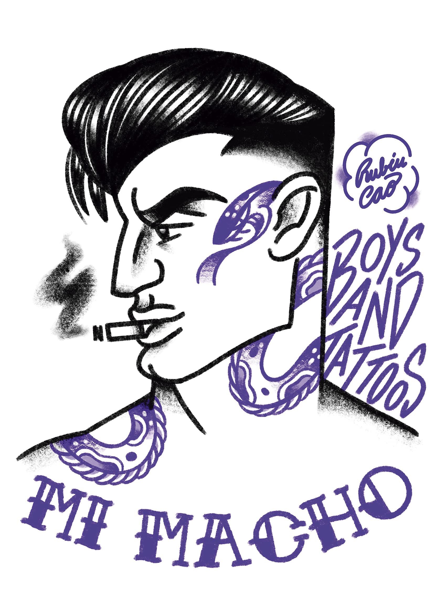 Mi macho Boys and tattoos livre de salon art corporel moderne