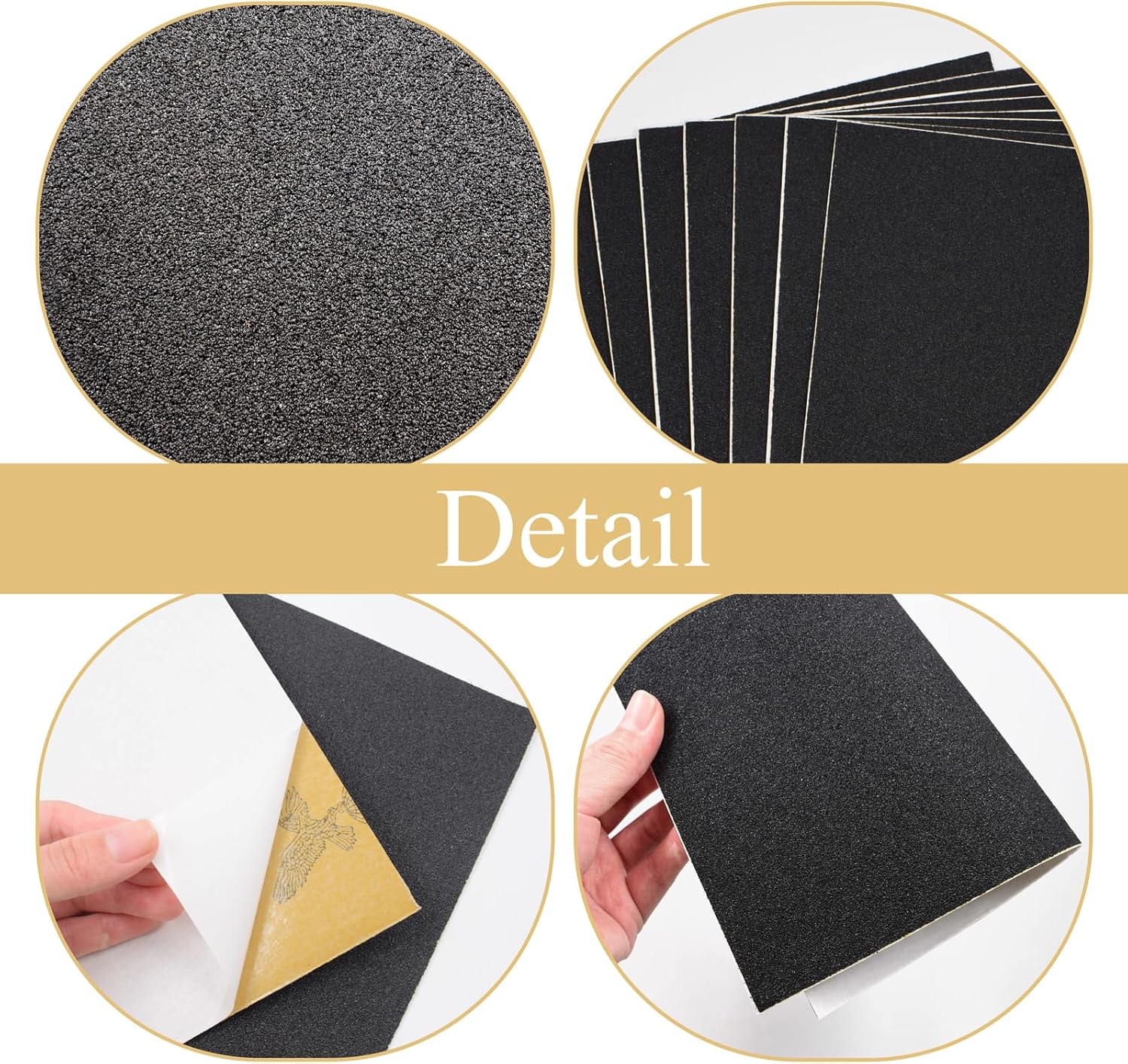 review 8 pcs Dog Scratch Replacement Pad, Self-Adhesive Emery Paper Scratching Dog Pad Replaceable Sticky Sandpaper Dog Scratch Board, Trim, Nail Care, File Scratch Board for Dog Cat Claw Care, 11 * 9 in