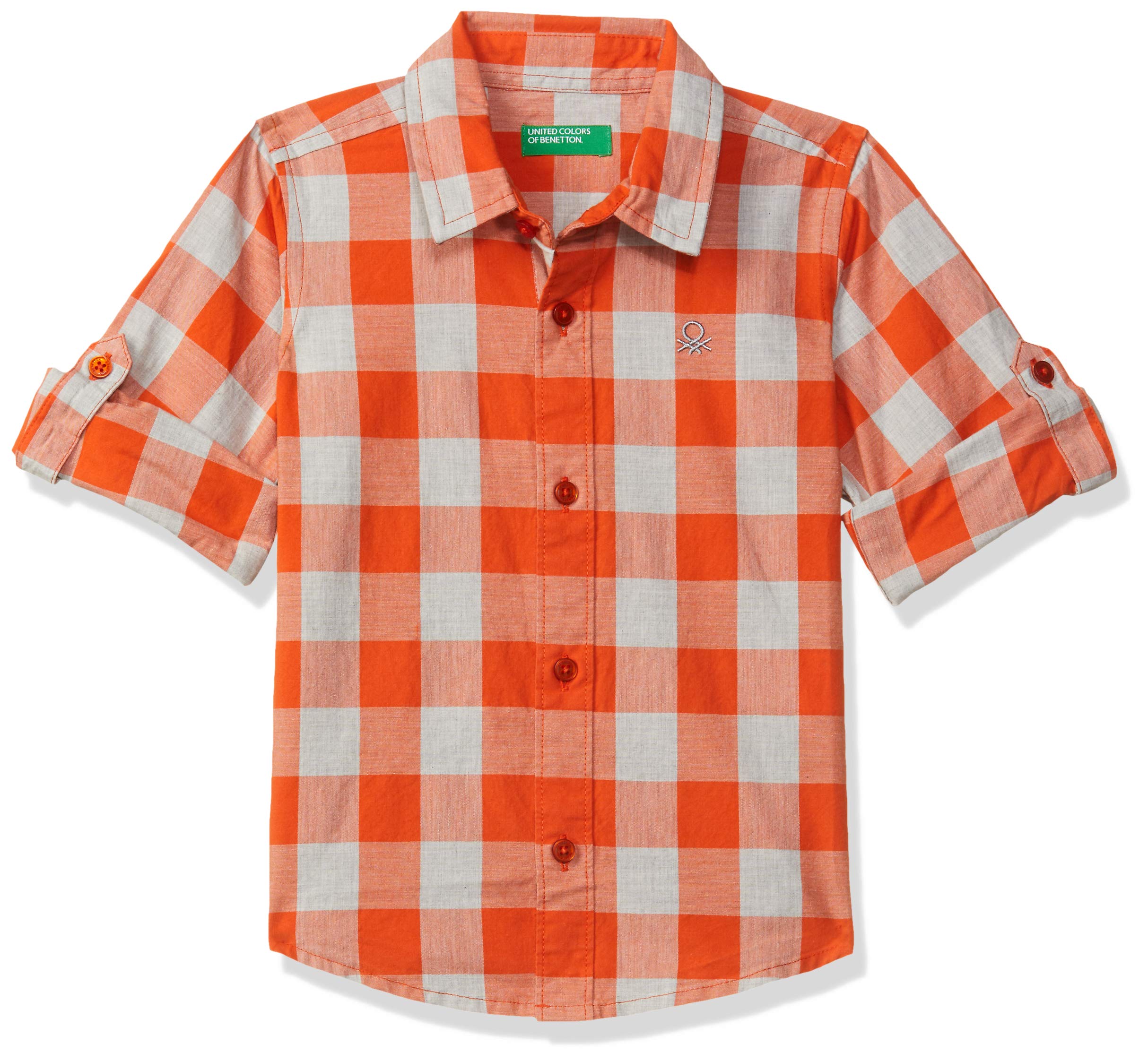 United Colors of BenettonBaby-Boy's Regular Fit Shirt