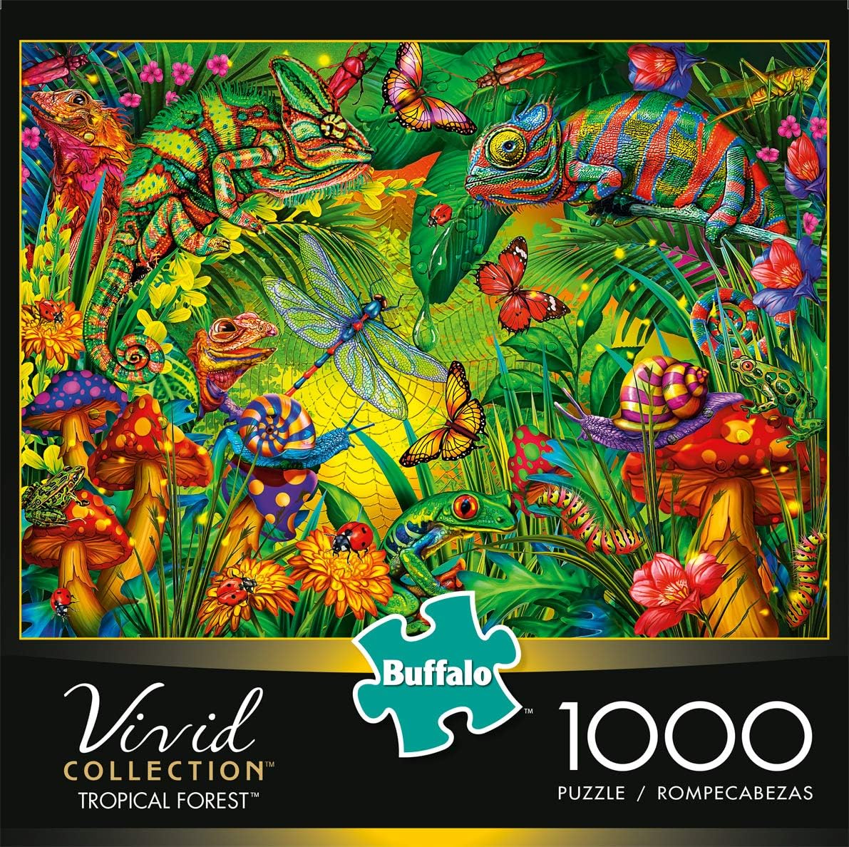 Buffalo Games - Tropical Forest - 1000 Piece Jigsaw Puzzle