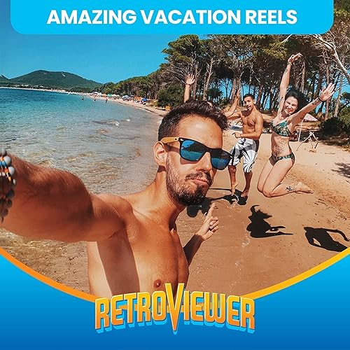 Miniatura 7 de Retroviewer - Visor Plus y carrete personalizable para fotos, visor para niños y adultos, juguetes clásicos, visor de diapositivas, juguetes de