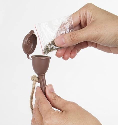 Miniatura 7 de Petlinks 49722 Hyper Flyer - Varita difusora con plumas, juguete Hyper Nip Catnip