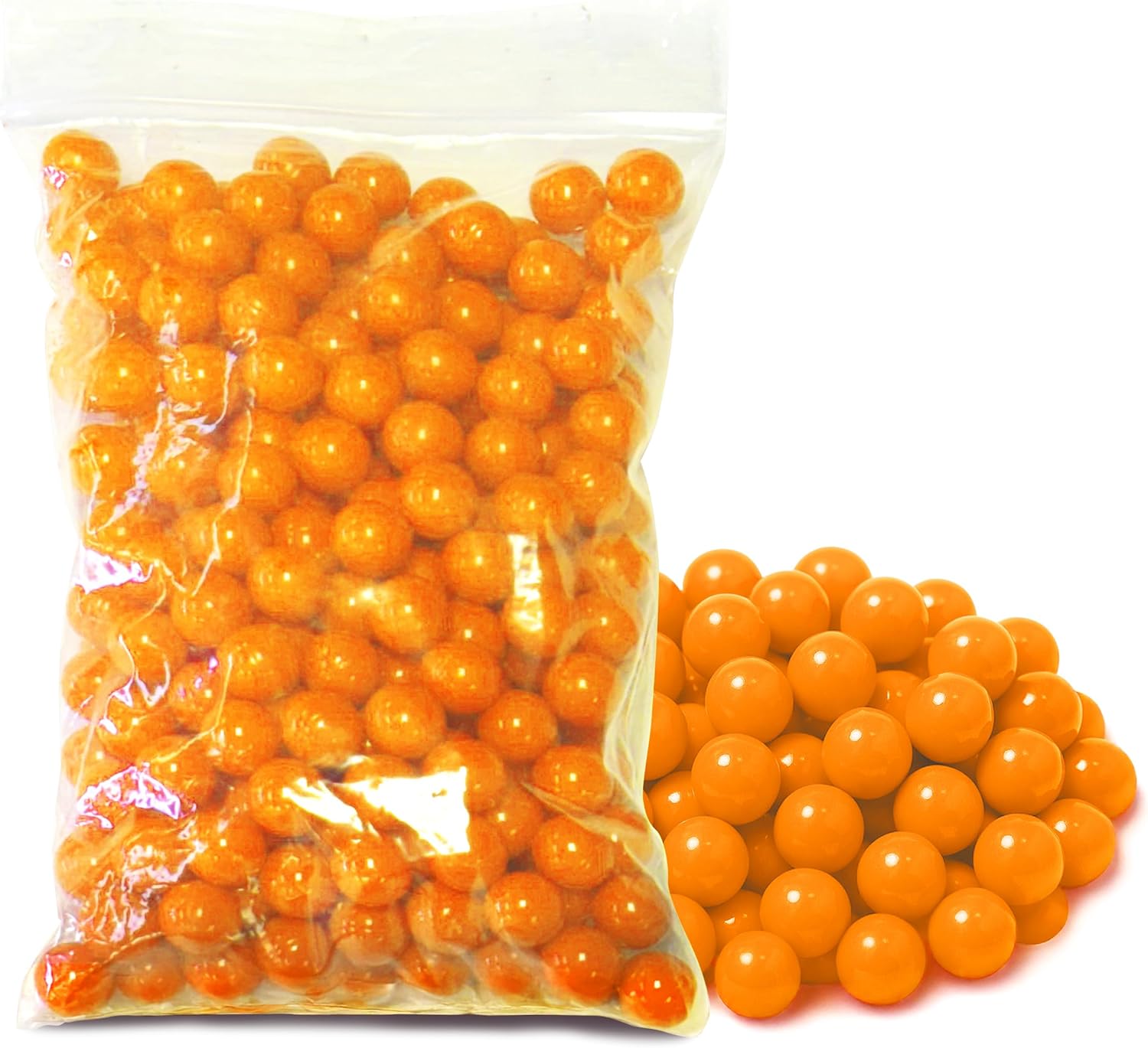 3Skull .43 Caliber Paintballs for Umarex T4E Paintball Pistols .43 Cal Ammo - Orange