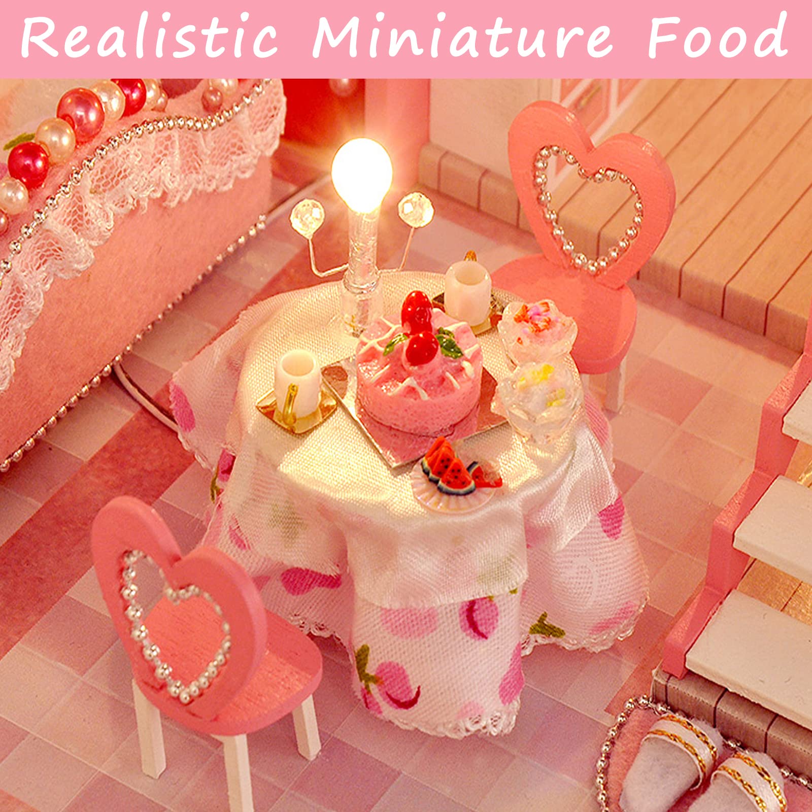 30 Mini Bevande E Cibi In Resina Scala 1:12 Per Casa Delle Bambole - Accessori Miniatura Per Giochi Di Cucina E Fai Da Te