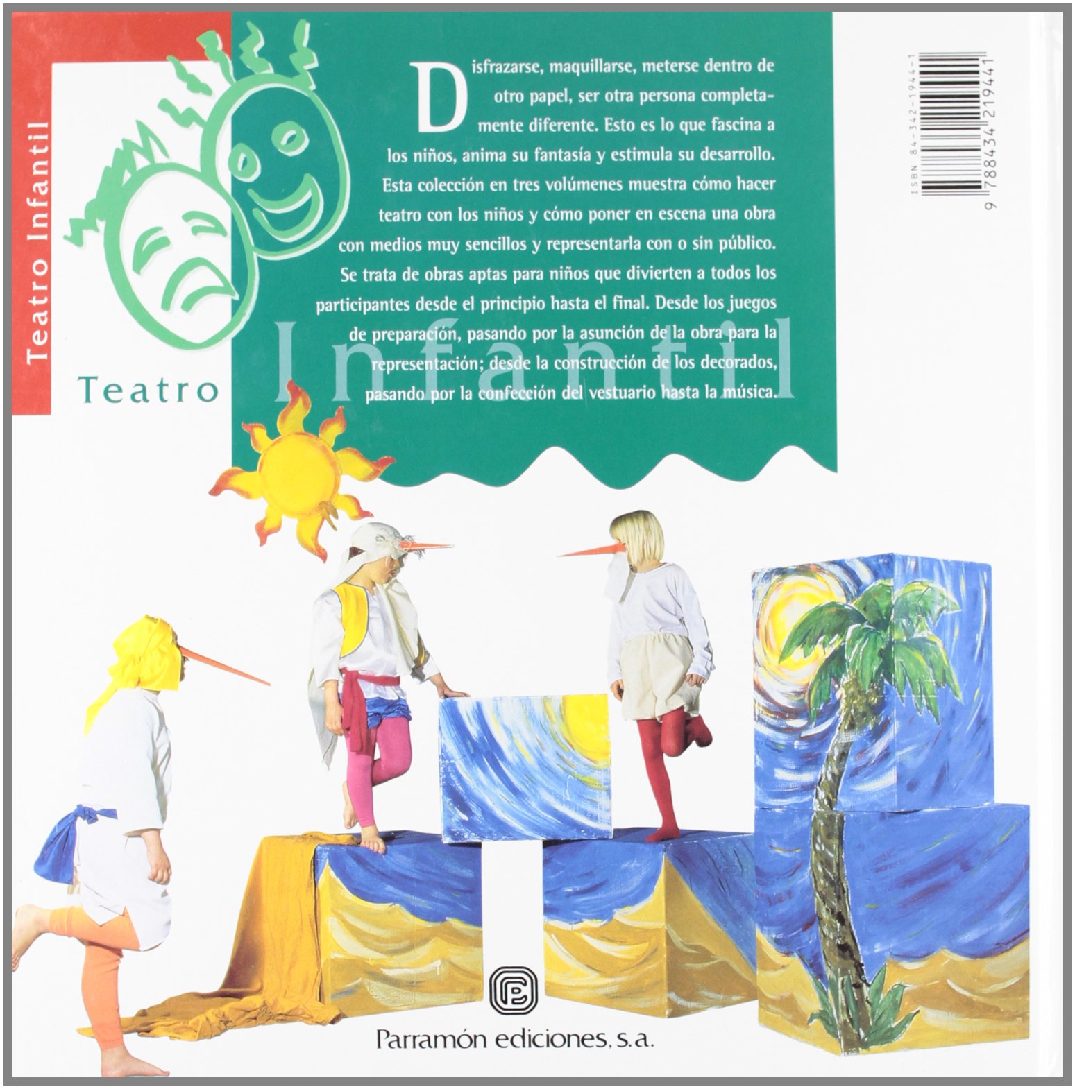 Fábulas y criaturas mágicas : maquillajes, máscaras y escenificación : teatro infantil