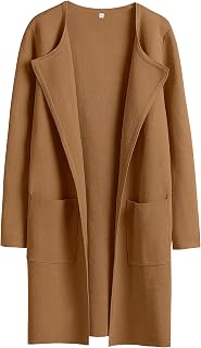ANRABESS Womens Cardigan Sweater Open Front Knit Long Coatigan Dressy Casual Jacket Coat 2025 Fall Outfits Classy Clothes Price In India